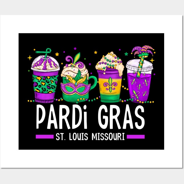 Pardi Gras St. Louis Missouri - Mardi Gras Wall Art by BDAZ